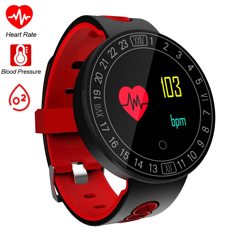 

Waterproof Bluetooth Smart Watch Heart Rate Blood Pressure Monitor Sports Smart Bracelet Motion Tracking Fitness Wristband