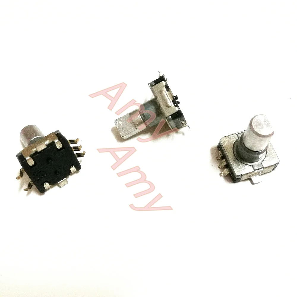 20 шт./лот EC11 SMD кодировщик с переключателем posion импульсная осевая длина 13 мм