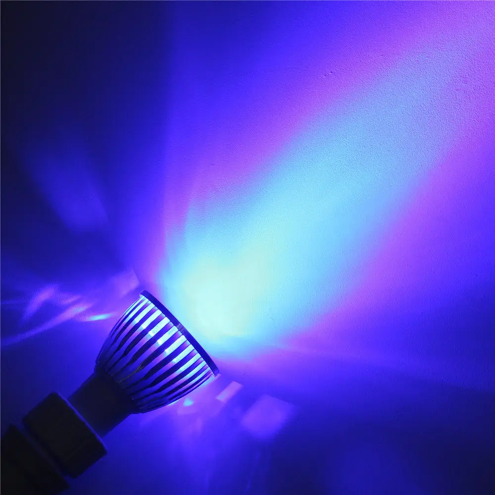 10 шт. GU5.3 затемнения светодиодный светильник 220V 110V GU 5,3 лампада Светодиодный прожектор 3 Вт, 4 Вт, 5 Вт прожектор Luz Lamparas Bombillas светильник со светодиодными лампами - Испускаемый цвет: Blue