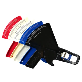 

0-8cm Body Fat Caliper Skinfold Caliper Body Fat Tester Plicometer Slim Guide Skin Fold Caliper Color Random Fitness Accessories