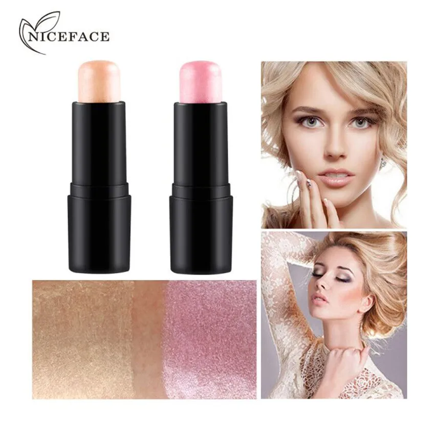 NICE FACE Shimmer Face Makeup Highlighter Stick Natural Perfect Cover