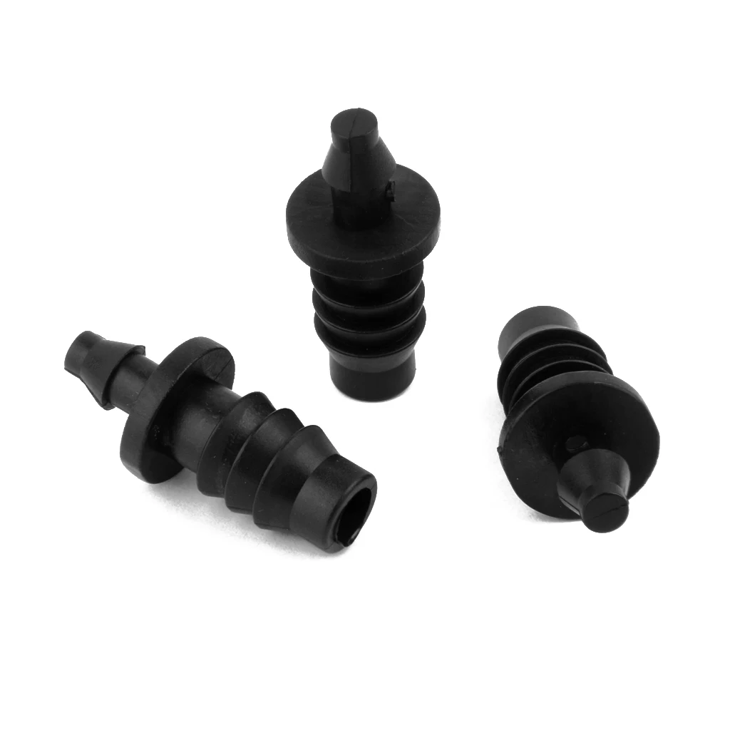 50pcs Plasic End Plug Hole Stoppers For Drip Irrigation Capillary Water Hose Watering Kits Garden Supplies