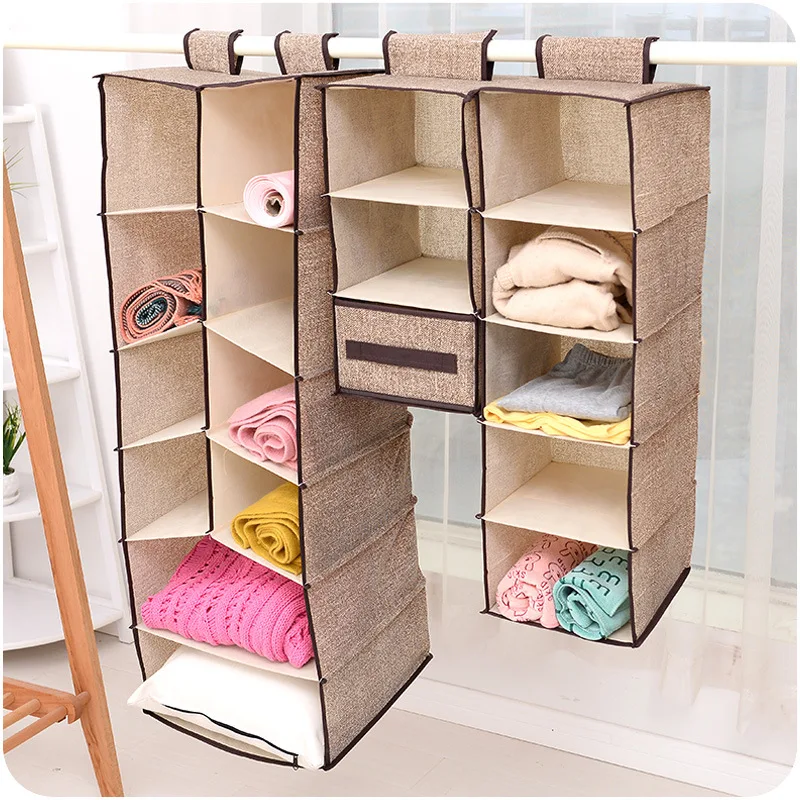 Hanging Box Underwear Sorting Clothing Shoe Jean Storage Mails Door