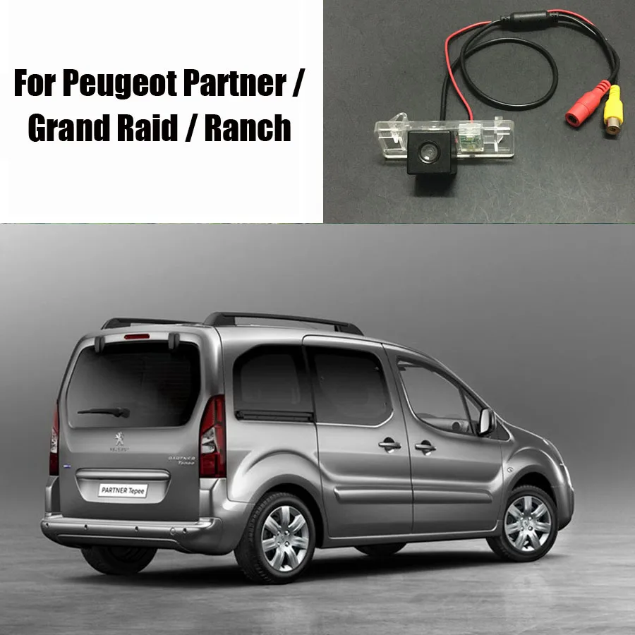 Камера заднего вида/резервная парковочная камера для Peugeot Partner / Grand