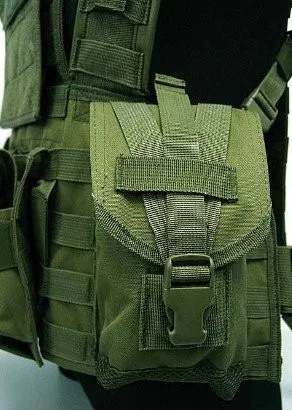 Airsoft Molle столовая гидратация боевой жилет тактический зеленый военный жилет