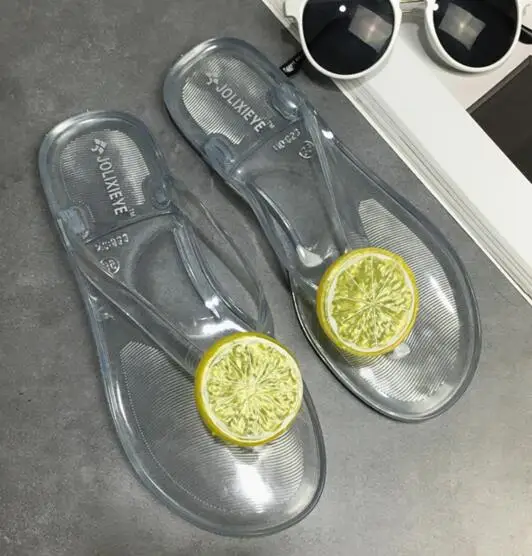 lemon flip flops
