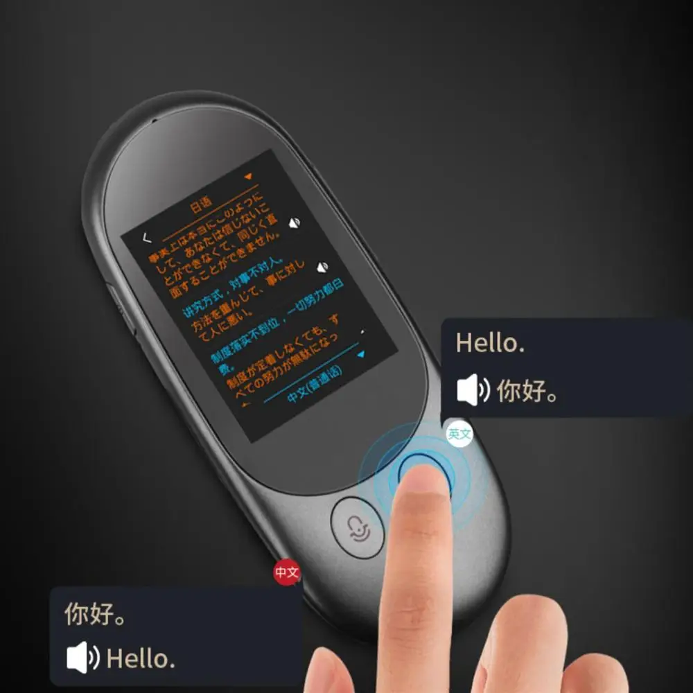 Сенсорный экран автономный переводчик многоязычный голосовой переводчик 40 нескольких языков F1