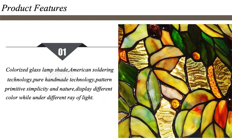 Tiffany hanging lamp light (18)
