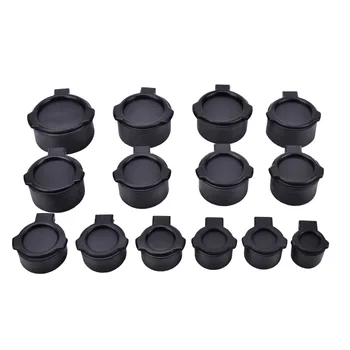 

Hunting Sight Cover Caliber Rifle Scope Mount Quick Flip Spring Up Open Lens Cover Cap Eye Protect Objective Cap 25.4-57mm