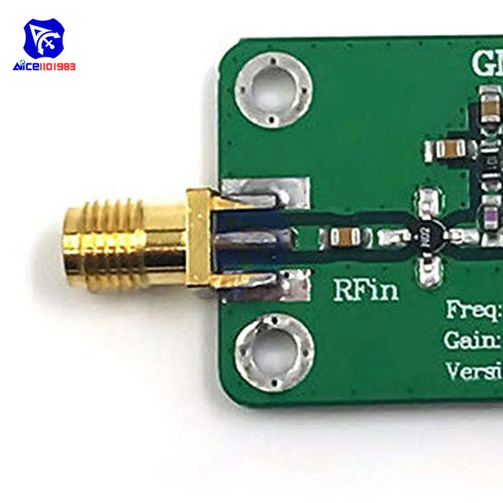 0,1-2000 МГц коэффициент усиления 60 дБ модуль усилителя RF широкополосный низкий уровень шума усилитель плата LNA 0,1-2 ГГц RF широкополосный модуль