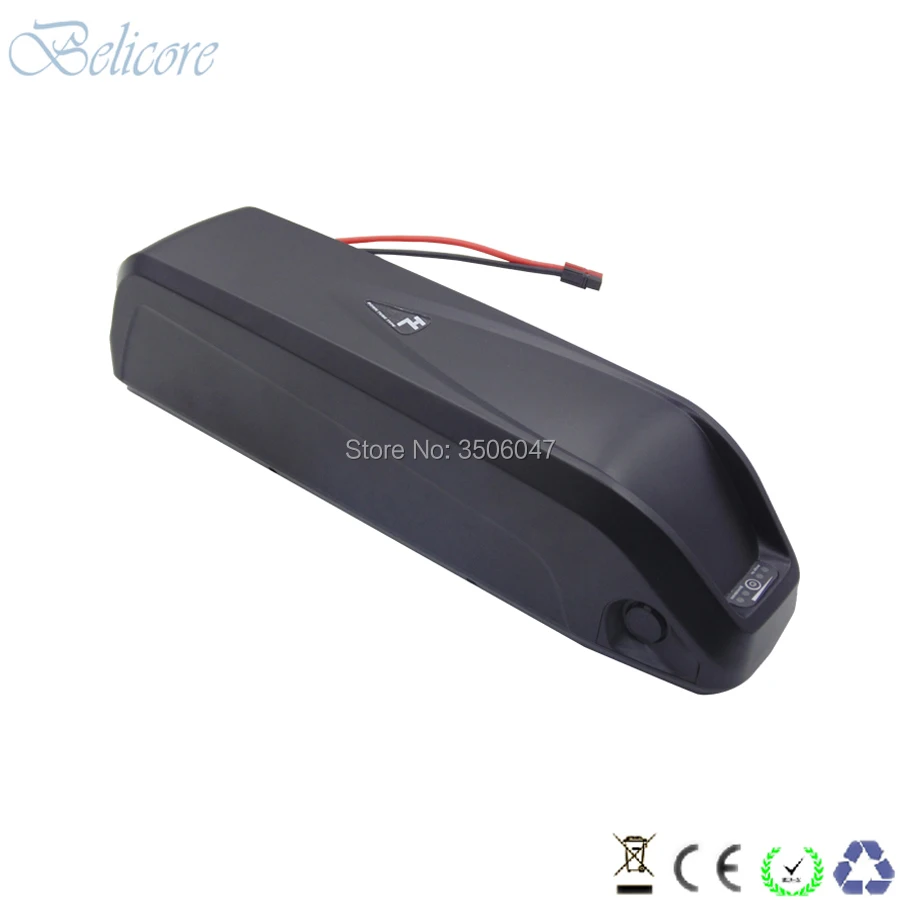 Flash Deal 36 volt hailong electric bike battery 36v 10ah 10.4ah 11.6ah 12ah 12.8ah 13ah 13.6ah 14ah shark down tube battery 2