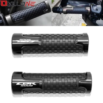 

7/8" Motorcycle Handle bar parts Knobs CNC Aluminum 22MM Accessories Universal For Honda CBR500R CBR 500R CB R 500 R 2013-2018