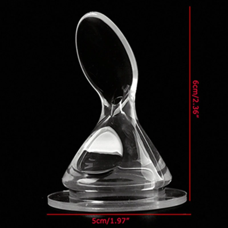 Infant Baby Silicone Feeding Bottle Nipple Spoon Rice Paste Spoon Food Feeder