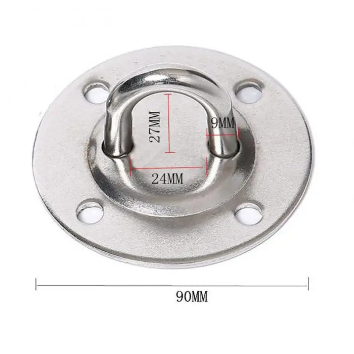 Крепление на потолок якорь из нержавеющей стали фиксированная Пряжка гамак подвесная пластина для тренировки силы качания GQ999