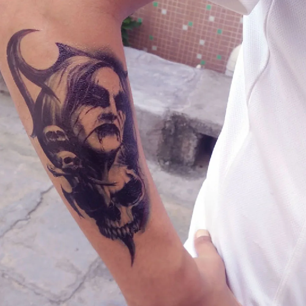 Yeeech Temporaire Tatouages Autocollant Pour Hommes Femmes