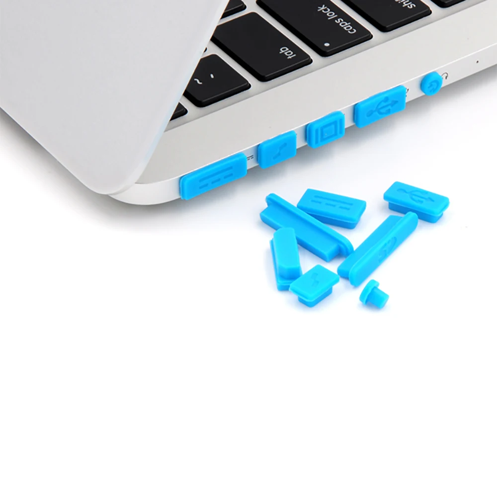 Пылезащитная Пробка для Macbook pro 13 air 11/15 силиконовая компьютерная USB защита от пыли