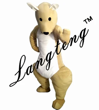 

Kangaroo Mascot Costumes For Adults Circus Christmas Halloween Outfit Fancy Dress Suit Free Shipping Real Picture 2019New