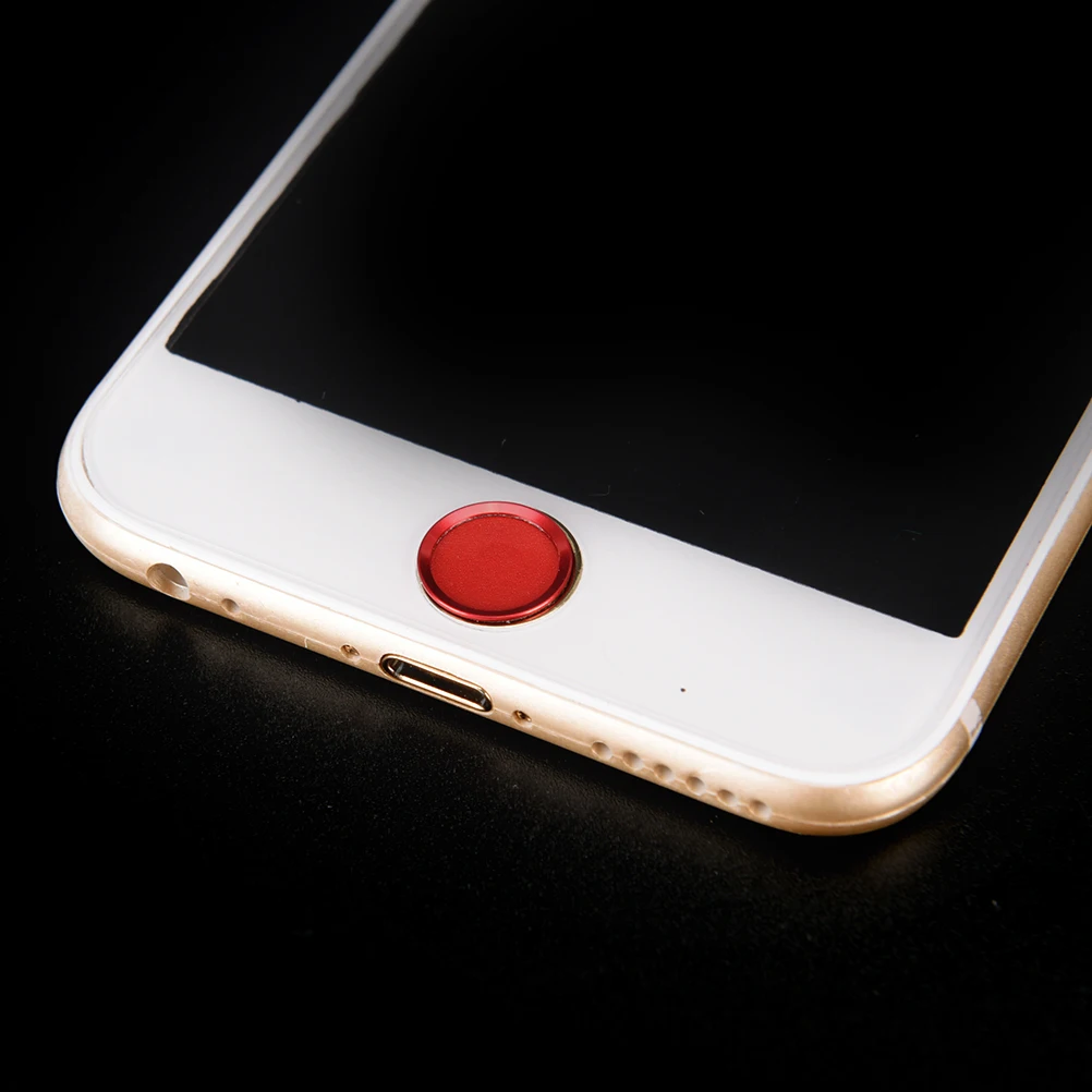 Сенсорная ID кнопка домой наклейка защита для клавиатуры keycap iPhone 5S 6 6s 7 7S Plus