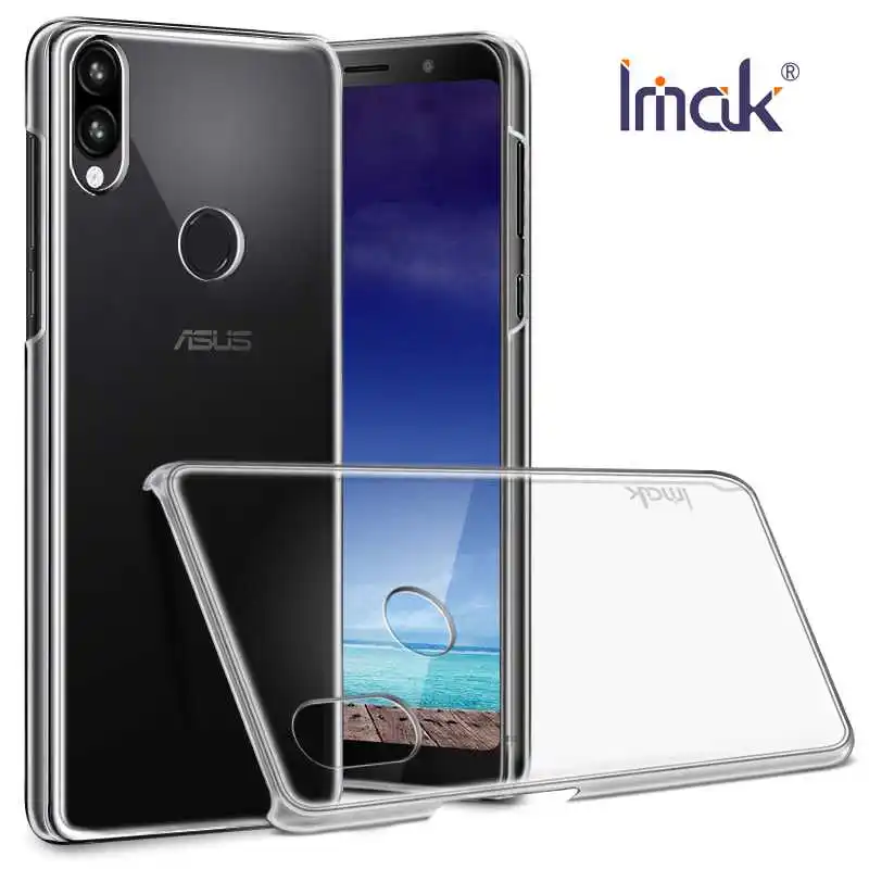 IMAK Чехол для Asus Zenfone Max Pro (M1) ZB601KL ZB602KL Жесткий ПК пластиковый прозрачный чехол