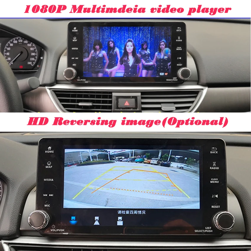 YESSUN автомобильный Android мультимедийный плеер для Honda Accord gps навигация большой экран Авто Радио Bluetooth