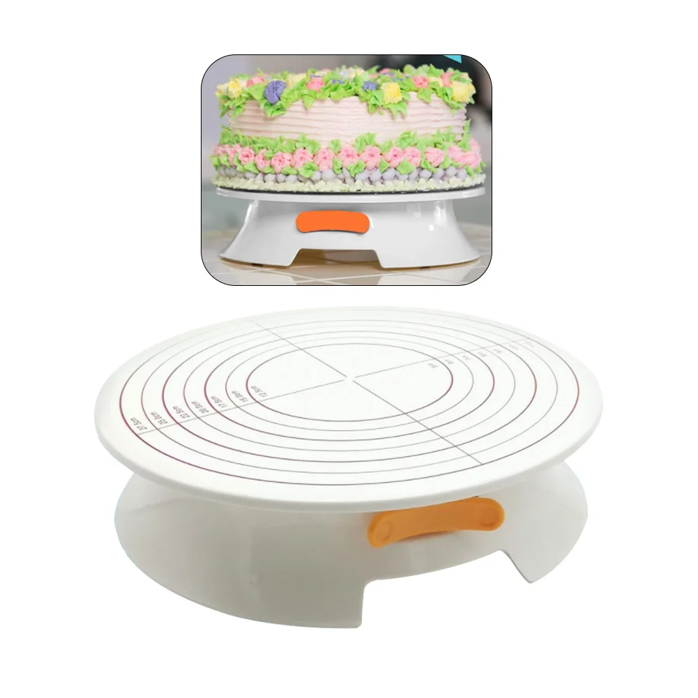 Застежка-кнопка, фиксируемая вращающаяся подставка для торта, легкая стабильная Поворотная форма для торта, сделай сам, поворотный стол, инструмент для выпечки тортов, Креативные продажи
