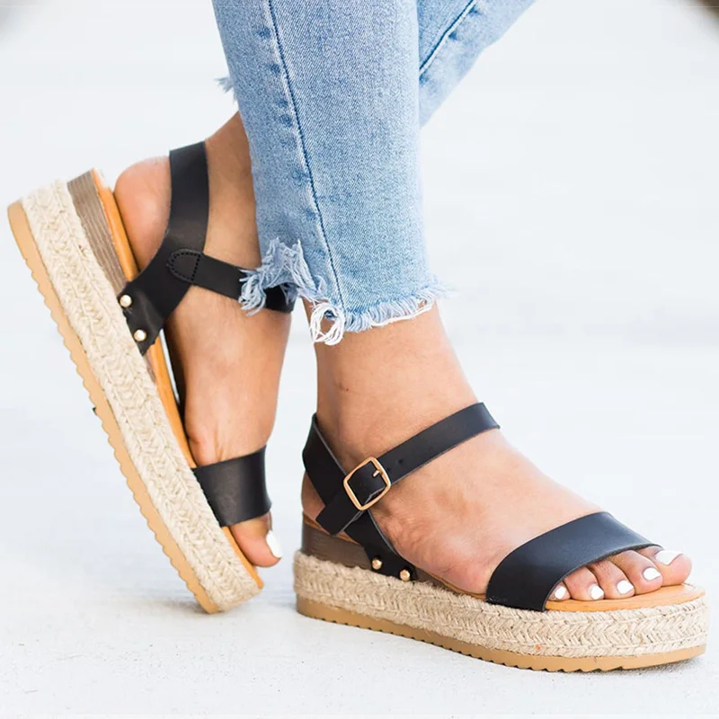 Women Sandals 2019 New Platform Sandals For Summer Shoes Woman Super Light Wedges Heels Sandalias Mujer Casual Chaussures Femme Women Sandals 2019 New Platform Sandals For Summer Shoes Woman Super Light Wedges Heels Sandalias Mujer Casual Chaussures Femme
