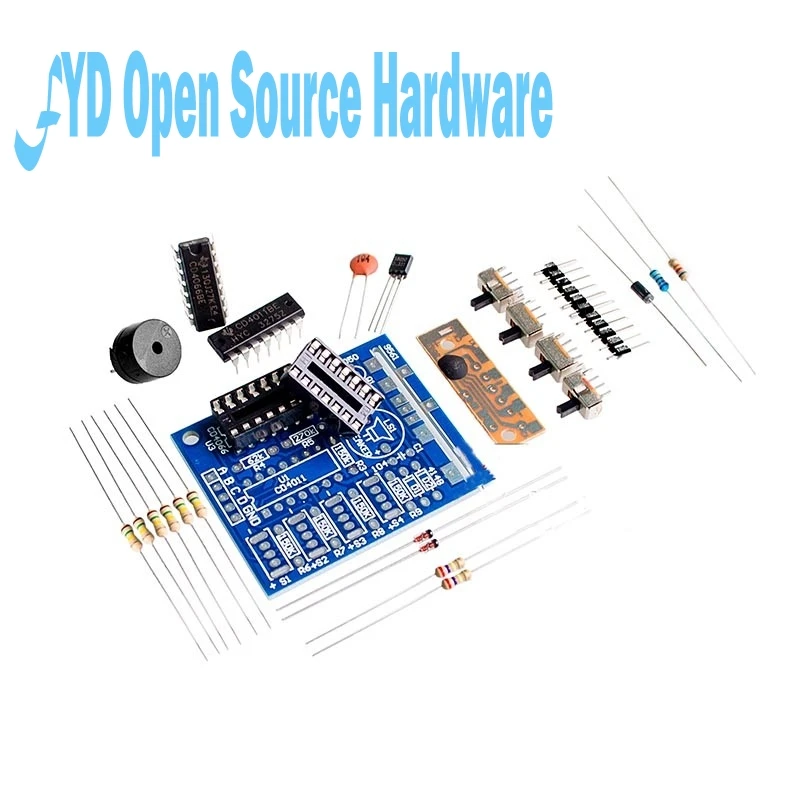 

16 Music Box Sound Box Electronic Production DIY Parts Components Accessory Kits