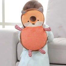 Подушка для защиты головы новорожденного ребенка, подушка-подголовник с животными, подушка для шеи с защитой от падения, плюшевая игрушка NSV775