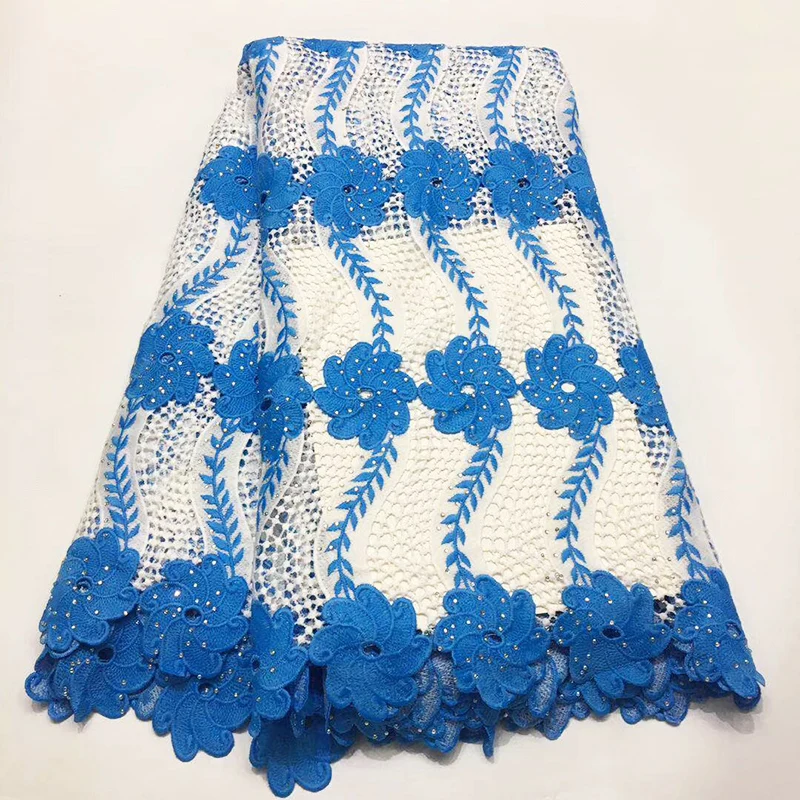 

african Nigerian lace fabric 2019 high quality swiss voile lace in switzerland Voile Lace Fabric French Lace for Wedding