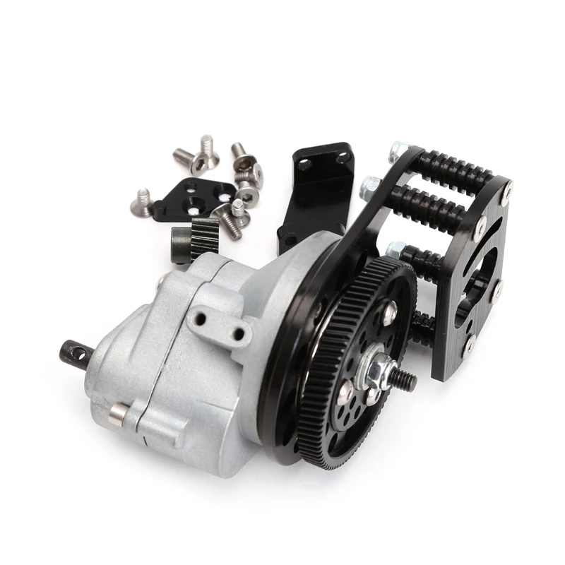 

Metal Transmission Case R3 + Motor Gear For 1/10 RC Crawler AXIAL SCX10 AX10 D90