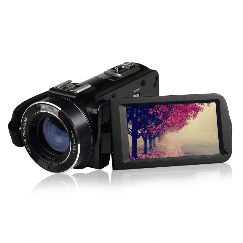 Новейшая камера 1080 p, видеокамера с Wifi пультом дистанционного управления 16x цифровой зум Цифровая HD видеокамера