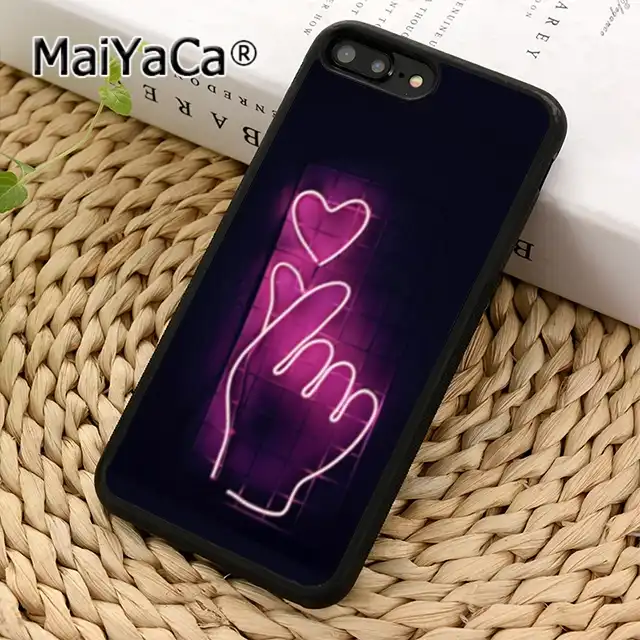 Neon light iphone case Clearance