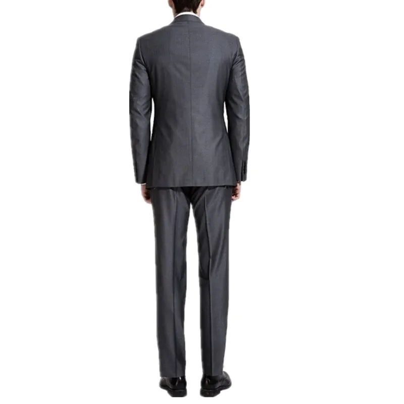 High qulity the groom suits tuxedos fashion two button men formal suits handsome three-piece the groom suit(jacket+pants+vest)