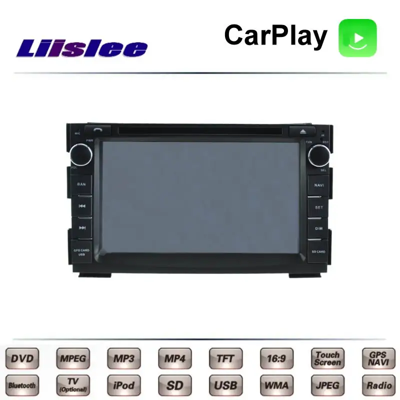 Для KIA Ceed Cee 'd ED Pro 2006~ 2012 Автомобильный мультимедийный телевизор DVD gps Радио Carplay стиль Навигация Liislee Advanced Navi - Цвет: 3360-KIA-Ceed