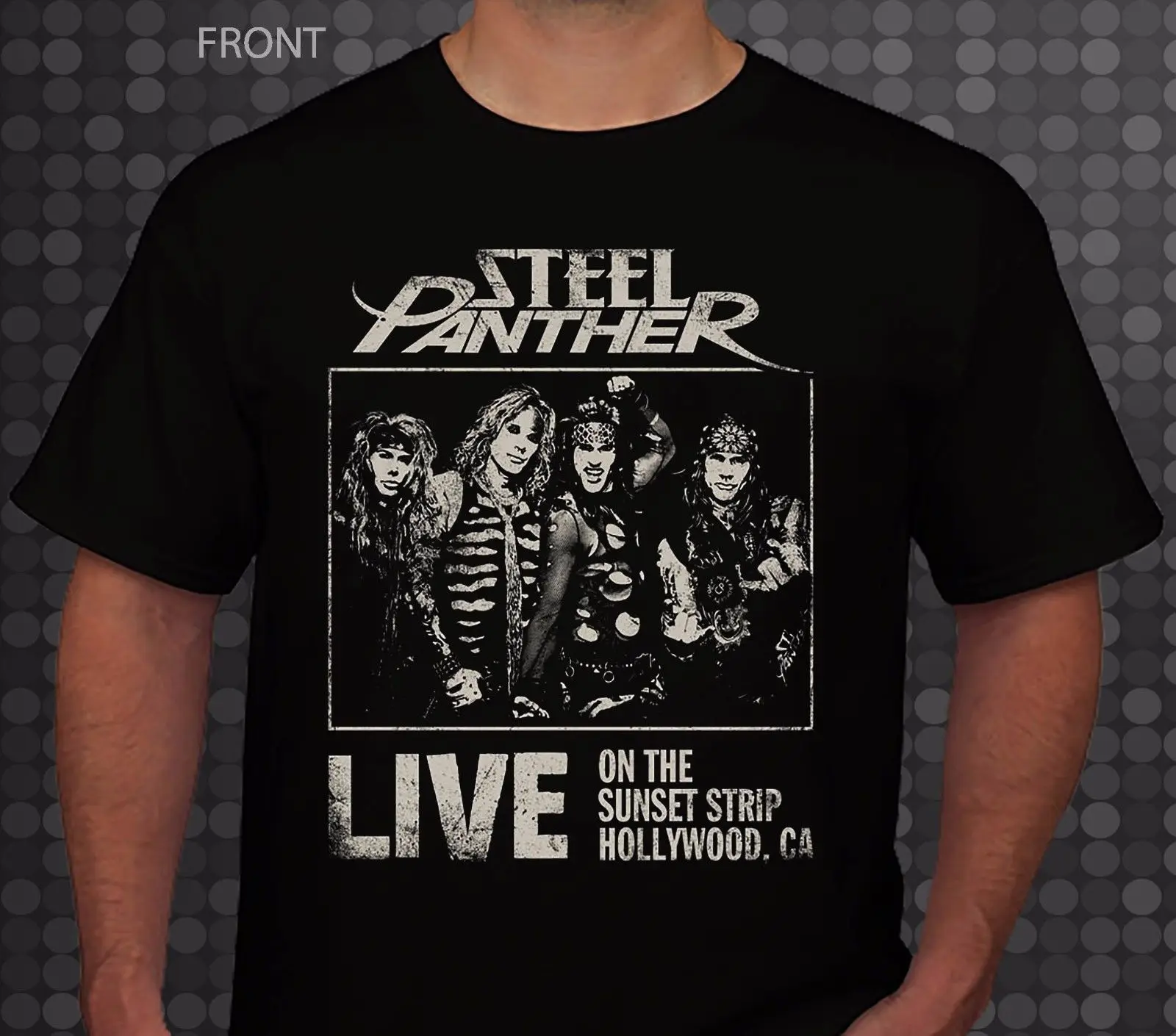 STEEL PANTHER American rock band,T shirt SIZES S to 7XLsteel pantherrock bandrock n AliExpress
