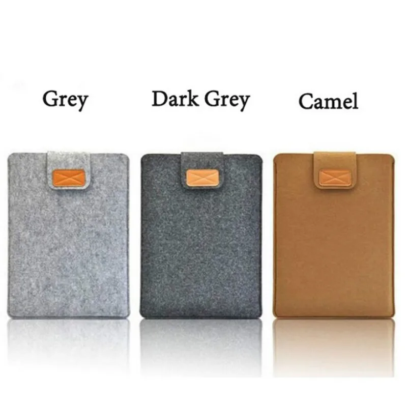 

9.6-11'' Wool Felt Tablets Sleeve Bag Case for iPad 1 2 3 4 Air Pro 10.5 For Samsung Cover Case Pocket Pouch A1395 A1396 A1430