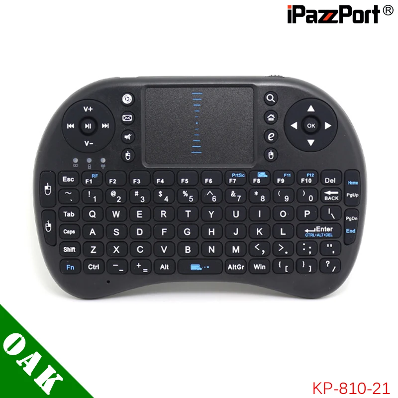 

Free Shipping - Original iPazzPort 2.4G Wireless Keyboard with Touchpad for Android TV Box /IPTV High Quality