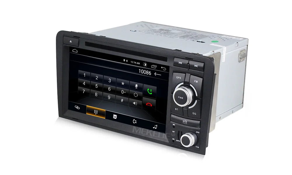 Excellent 1024X600 Android 8.1 2 din car dvd gps navigation for Audi A3 S3 2003-2013 car radio multimedia aoturadio player touch screen 16