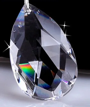 Хрустальная люстра k9glass 240 шт./лот 76 мм подвесная хрустальная с машинной резкой