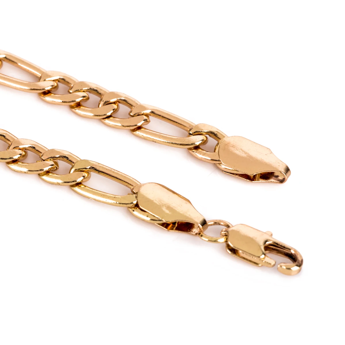 Vintage Men Gold Color Chain Collar Necklace Shellhard Charms DIY Jewelry Hip Hop  Filled Cuban Link Chain Long Necklace