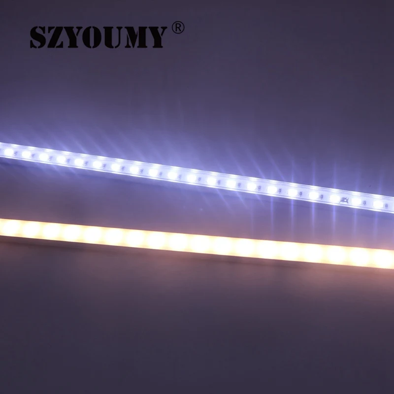 SZYOUMY низкая цена USB 5V 24 Led 5630 твердая полоса света трубка холодный белый/лампа со