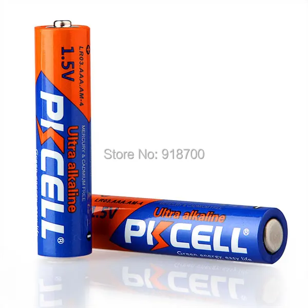 PKCELL 12 шт. AA LR6 батареи+ 12 шт. LR03 AAA батареи 1,5 в сухие щелочные батарейки одноразовые батареи всего 24 шт