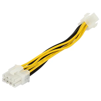 

6 inch PSU ATX 12V P4 4-Pin to EPS 12V 8-Pin Motherboard /CPU Power Supply Adapter Converter Cable,ATX P4 to EPS 8pin Power Cord