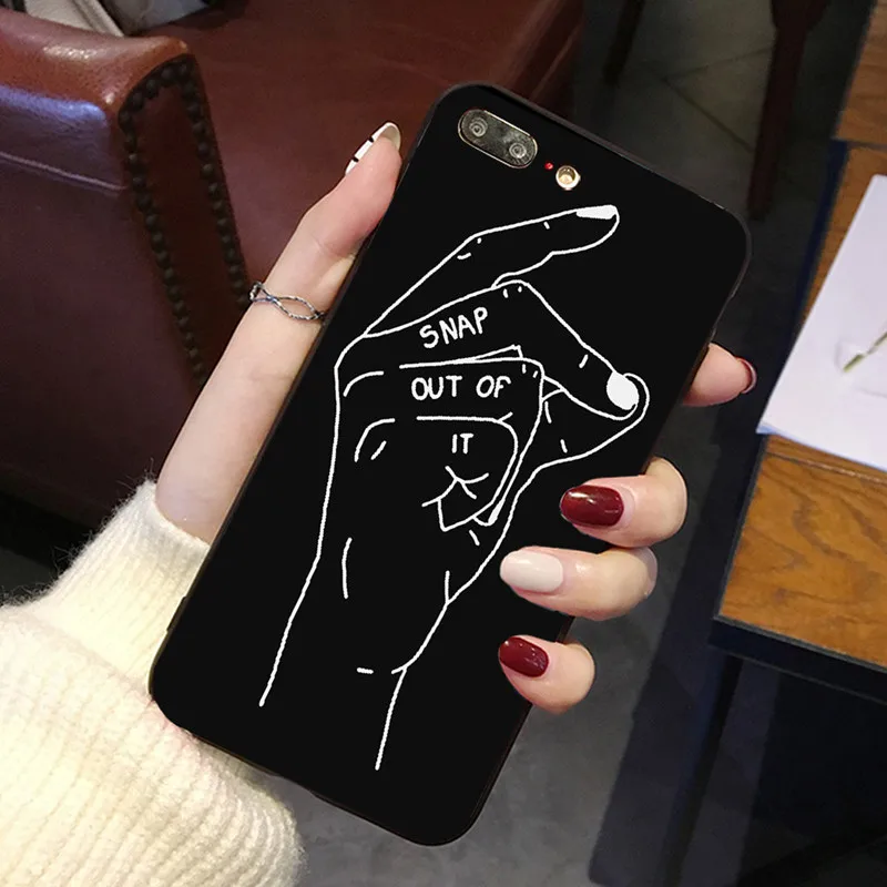 Scenery Gesture Sky Screw Soft Silicone Black TPU Phone Case for HUAWEI P9/P9 Lite/P10/P10 Lite /P20/P20 Lite/P30 MATE9 MATE10 | Мобильные