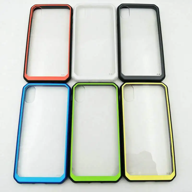 

HTMOTXY RhinoShield Case For iPhone 6 S 6s 7 8 Plus Transparent Cases For iPhone 7plus 8plus Phone Cover Anti-fall Funda Coque
