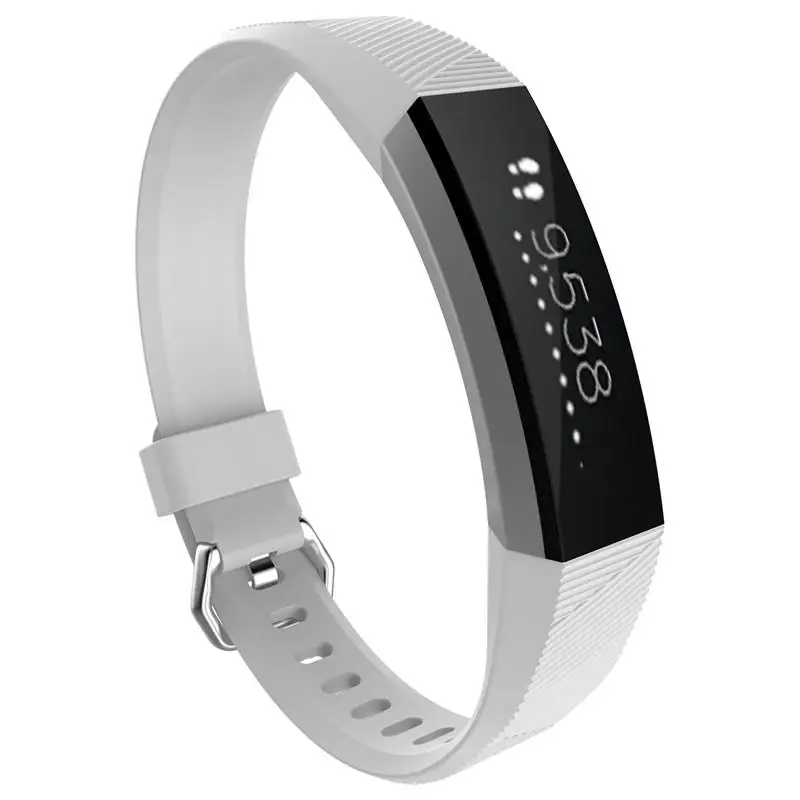 Замена силиконовой ленты для часов для Fitbit Alta HR - Цвет: White