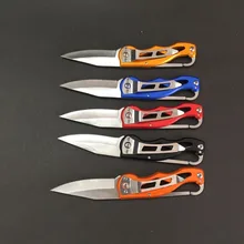 Высокопрочный цветной складной нож, многофункциональный портативный складной нож для самозащиты