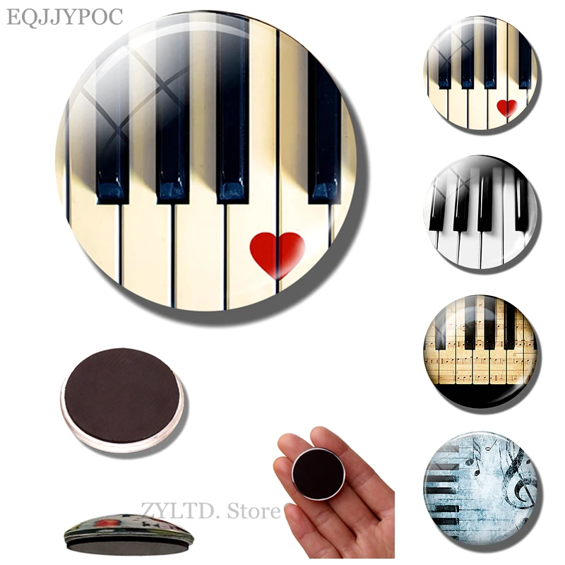 

Piano Fridge Magnet Music Refrigerator decoration Musical Instruments refrigerator magnet pianoforte fridge Accessories decor