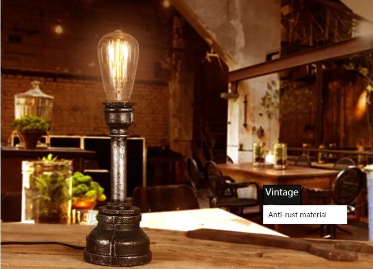Vintage reading light Pipe Table Desk Lamp Shop 5
