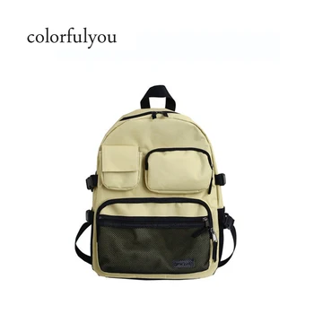 

Famous Brand 2019 Design Women canvas Backpacks Classic black Backpack Laptop Bag Casual School Bags for Teenagers Girls boys